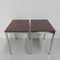 Coffee Tables With Wood Print, Set of 2 17
