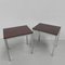 Coffee Tables With Wood Print, Set of 2 11