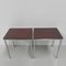 Coffee Tables With Wood Print, Set of 2 1