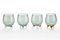 Firenze Water Glasses from Casarialto, Set of 4 1