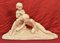 Art Deco Terracotta Sculpture of Two Children Playing, 20th-Century, Image 1