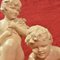 Art Deco Terrakotta Skulptur von zwei spielenden Kindern, 20. Jh 6