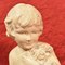 Art Deco Terrakotta Skulptur von zwei spielenden Kindern, 20. Jh 7