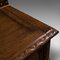 Antique Carved Scottish Oak Correspondence Desk 8