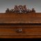 Antique Carved Scottish Oak Correspondence Desk 9