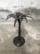 Mid-Century Modern Italian Burnished Iron Palm Tree Sculpture 1