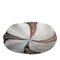 Weißer Orseolo Zanficulu Teller von Murano Glam 1