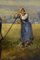 Emilio Pergola, Countryside Scene, Oil on Canvas, Framed 7