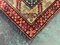 Tappeto medio vintage tribale, Kazakistan, blu, rosso e beige, Immagine 7