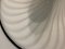 Lampada a sospensione grande in vetro di Murano bianco e nero, Immagine 4