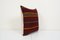 Vintage Striped Kilim Square Pillow Cover 2