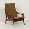 Organic Teak Easy Chair With High Back from De Ster, 1960s 9