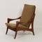 Organic Teak Easy Chair With High Back from De Ster, 1960s 5