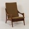 Organic Teak Easy Chair With High Back from De Ster, 1960s 2