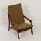 Organic Teak Easy Chair With High Back from De Ster, 1960s 10