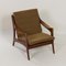 Organic Teak Easy Chair With Low Back from De Ster, 1960s 8