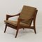 Organic Teak Easy Chair With Low Back from De Ster, 1960s 4