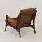 Organic Teak Easy Chair With Low Back from De Ster, 1960s 5