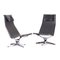 Ea121 Easy Chairs by Charles & Ray Eames for Herman Miller, 1960s, Set of 2 1