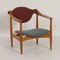 Danish Pear Wood Armchair, 1960s 10