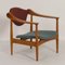 Danish Pear Wood Armchair, 1960s 11