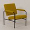 Gelber G 3015 Stuhl von WH Gispen für Riemersma, 1960er 10