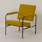 Gelber G 3015 Stuhl von WH Gispen für Riemersma, 1960er 5
