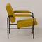 Gelber G 3015 Stuhl von WH Gispen für Riemersma, 1960er 9