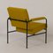 Gelber G 3015 Stuhl von WH Gispen für Riemersma, 1960er 8