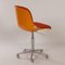 Chaise de Bureau Orange par Wilhelm Ritz pour Wilkhahn, 1970s 7