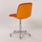 Chaise de Bureau Orange par Wilhelm Ritz pour Wilkhahn, 1970s 6