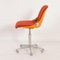 Orange Desk Chair by Wilhelm Ritz for Wilkhahn, 1970s 5