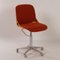 Chaise de Bureau Orange par Wilhelm Ritz pour Wilkhahn, 1970s 9