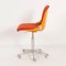 Orange Desk Chair by Wilhelm Ritz for Wilkhahn, 1970s, Image 4