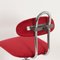 Dutch Desk Chair in Red Manchester Rib by Gio, 1960s 9