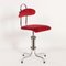Dutch Desk Chair in Red Manchester Rib by Gio, 1960s 2
