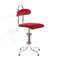 Dutch Desk Chair in Red Manchester Rib by Gio, 1960s 1
