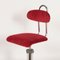 Dutch Desk Chair in Red Manchester Rib by Gio, 1960s 8