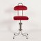 Dutch Desk Chair in Red Manchester Rib by Gio, 1960s 3