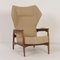 Danish Armchair with Adjustable Back by Ib-Kofod Larsen for Bovenkamp, ​​1950s 2