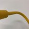 Lámpara de mesa Mid-Century tubular amarilla, años 70, Imagen 8