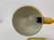 Lámpara de mesa Mid-Century tubular amarilla, años 70, Imagen 15