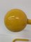 Lámpara de mesa Mid-Century tubular amarilla, años 70, Imagen 20