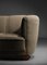 Danish Curved Sofa in Beige Fabric by Gio Ponti, 1940s, Image 13