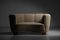 Danish Curved Sofa in Beige Fabric by Gio Ponti, 1940s, Image 12