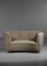 Danish Curved Sofa in Beige Fabric by Gio Ponti, 1940s, Image 2