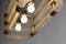 Lámpara de techo italiana de cristal de Murano retorcido de Barovier and Toso, años 30, Imagen 10