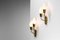 Tulip Sconces with Opaline and Brass from Fog & Morup, Sweden, Set of 2 10