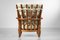 Large Grand Repos Madame Armchair in Oak by Guillerme and Chambron for Votre Maison, 1960s 9