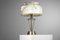 Lampade da tavolo o da comodino in ottone massiccio, Stati Uniti, anni '60, Immagine 1